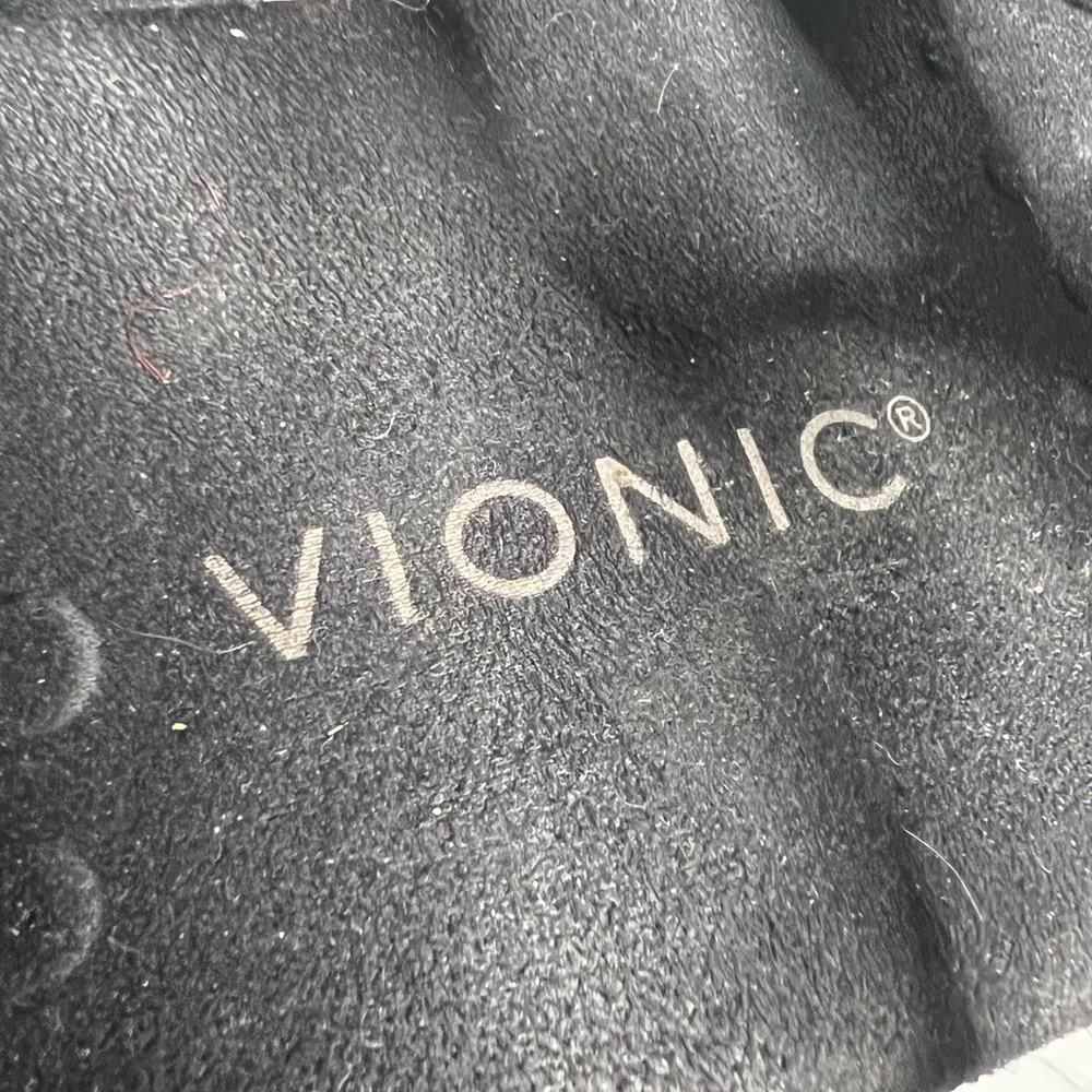 Vionic Amber Adjustable Black Open Toe Stylish Sa… - image 7